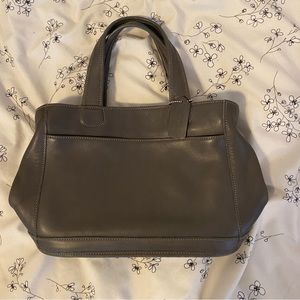 Vintage 80s Gray Coach Purse